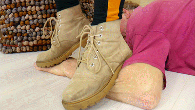 12376 - Feel the brutal soles of these shoes!