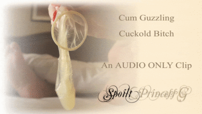 13325 - Cum Guzzling Cuckold Bitch (AUDIO ONLY)