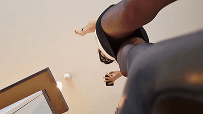13476 - Little man in the unaware giantess' office