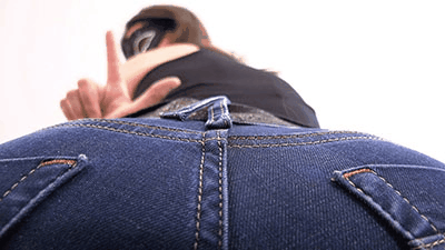 13708 - You like jeans asses? You only serve as a seat!