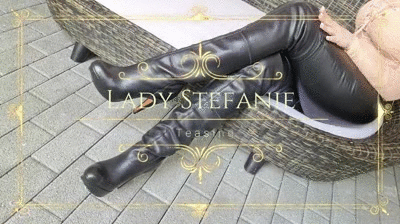 17815 - Leather Boots Teasing - Igno Clip