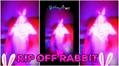 18150 - NEW! RIP OFF RABBIT #VIDEO OPTION 2