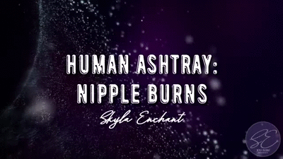 18288 - Human Ashtray - Nipple Burns