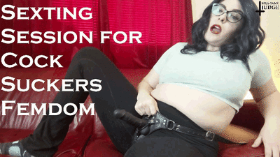 21902 - Sexting Session for Cock Suckers Femdom