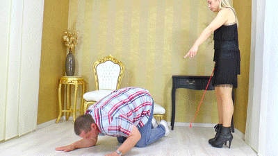 26474 - Spankings for the cleaning slave