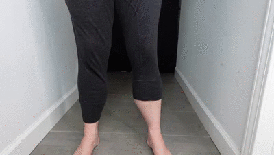 26745 - Fitness Instructors RAPID GROWTH makes her a HORNY GIANTESS! Shirt and Pants Destruction