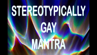 27766 - STEREOTYPICALLY GAY MANTRA