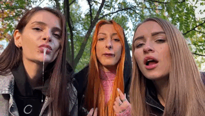 28576 - You Are Stopped By Unknown Girls To Be Humiliated - POV Triple Spitting Femdom On Public
