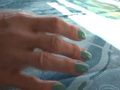 29097 - Blue long fingernails - Natural fingernails