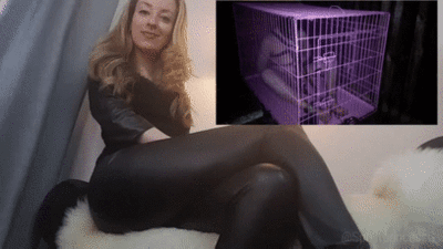 3825 - slave's belong chained and caged outside